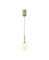 PUEBLA * COLGANTE LED 9W 3000K ORO SATINADO